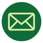 Email icon button that opens a compose or contact email action