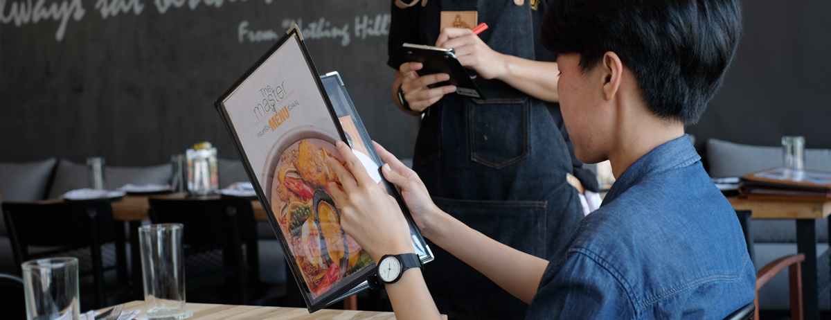 The cafe menu cover style is NOW available in Thai Market