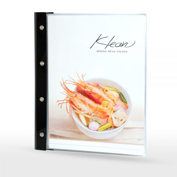 Klean menu book แฟ้มเมนูเล่มสไตล์ใหม่ minimal menu design