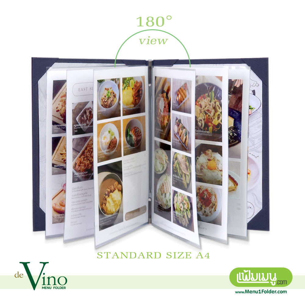 Klip-Vino_Navy-Blue_9 | แฟ้มเมนู Menu1Folder