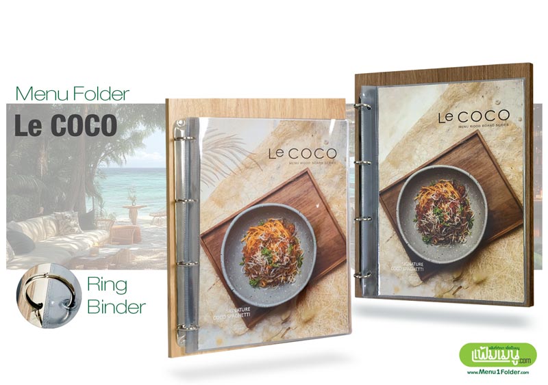 บอร์ดไม้เมนู คาเฟ่สไตล์