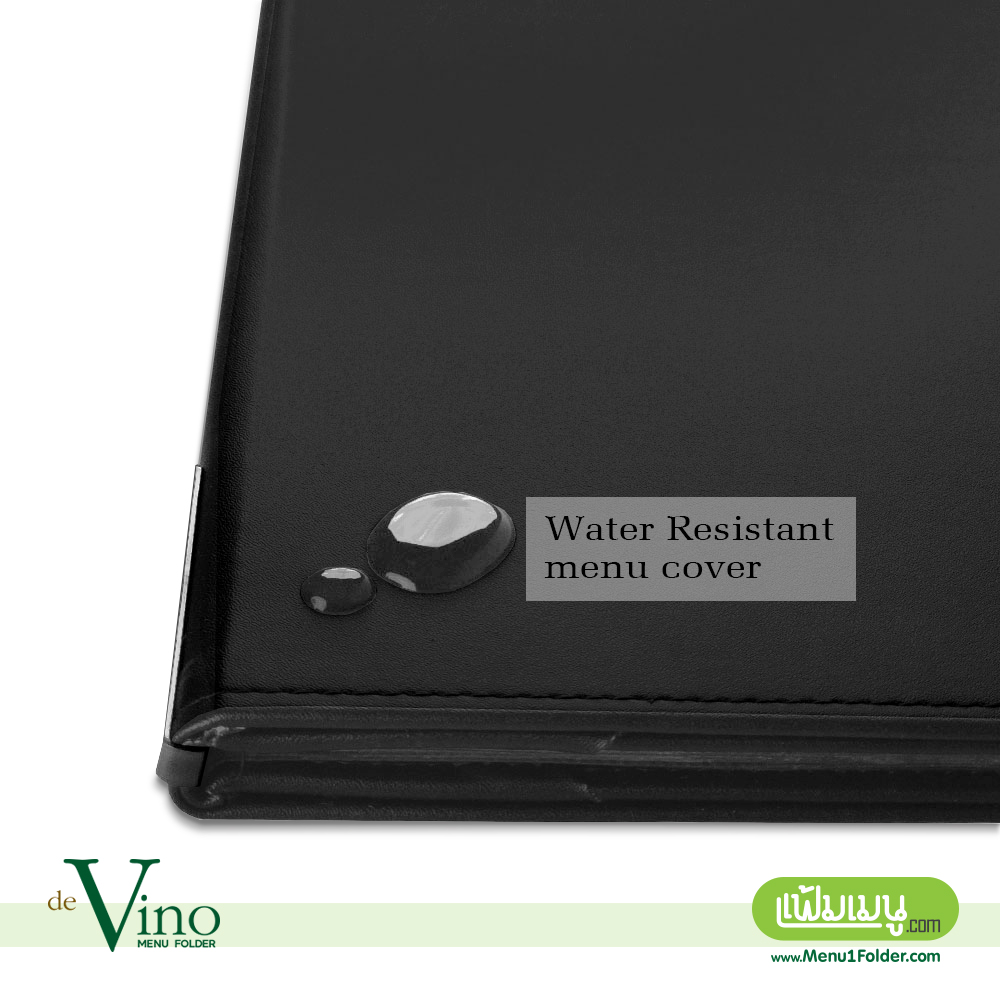 Klip Vino_Deep Black_5 | แฟ้มเมนู