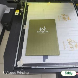 พิมพ์ยูวี โลโก้สีสวย